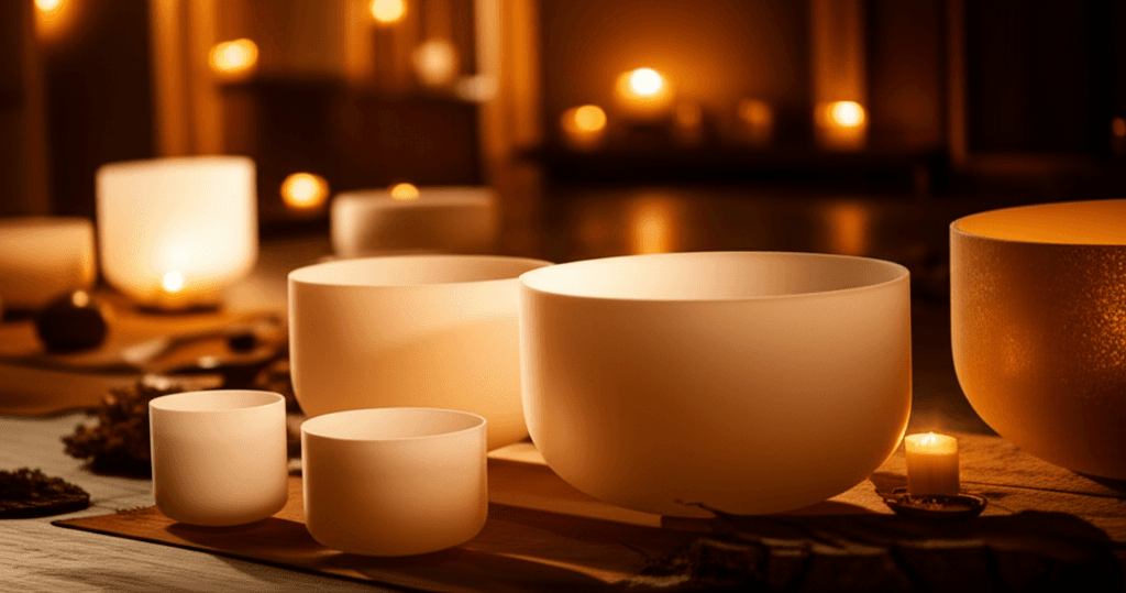Eine Klangschale, die sanft vibriert, symbolisiert die Achtsamkeit von Soul Art und Larissa Steinbach im Umgang mit Kontraindikationen bei Klang-Wellness.