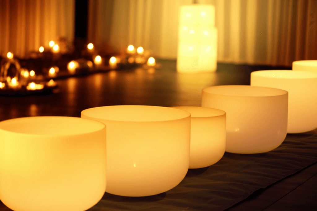 Eine ruhige, modern eingerichtete Klang-Wellness-Session bei Soul Art in Dubai mit Fokus auf die Optimierung der Morgenroutine durch die Expertise von Larissa Steinbach.