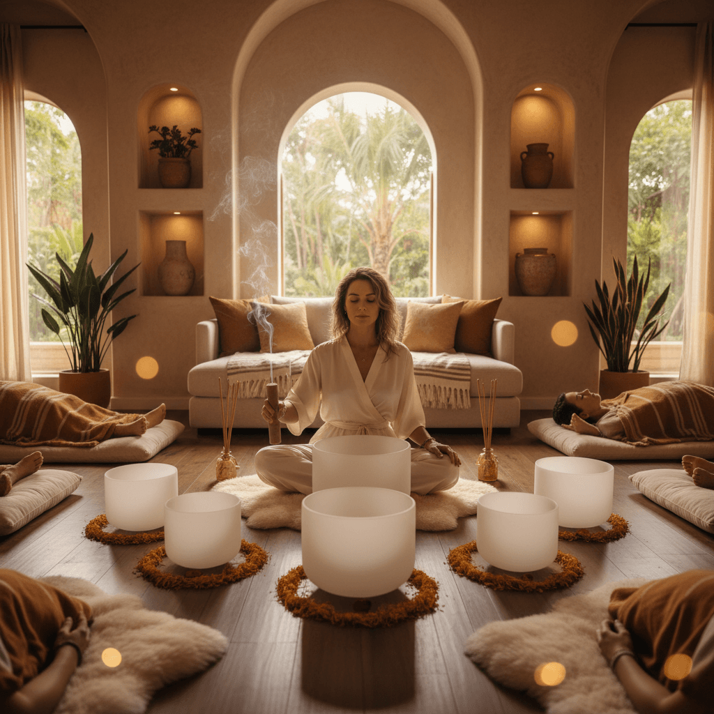 Larissa Steinbach of Soul Art Dubai, leveraging sound wellness for elite athletes and professional sports teams to unlock peak performance.