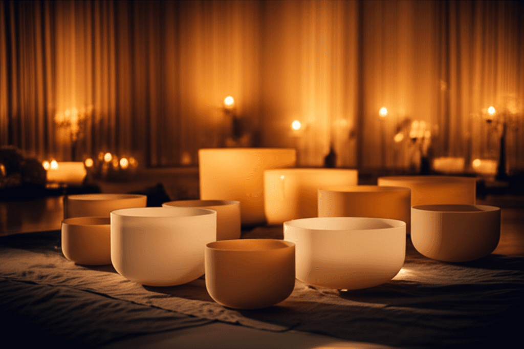 Eine Klientin erfährt bei Soul Art Dubai unter der Leitung von Larissa Steinbach eine Klang- und Massagebehandlung, die tiefe Entspannung und ganzheitliches Wohlbefinden fördert.