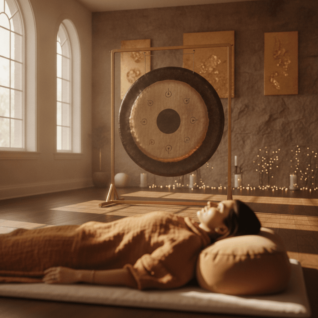 Eine elegante Aufnahme von Kristallklangschalen, die bei einem luxuriösen Sound Bath Event mit Soul Art und Larissa Steinbach in Dubai zum Einsatz kommen.