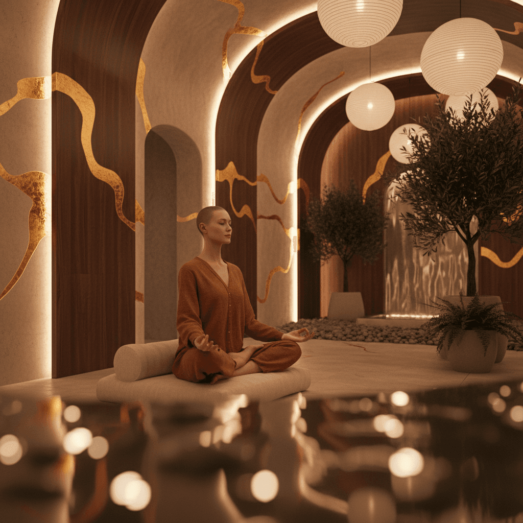 Larissa Steinbach and Soul Art's approach to sound wellness, focusing on the inferior colliculus's role in processing sound and vibration for enhanced sensory experience and well-being.